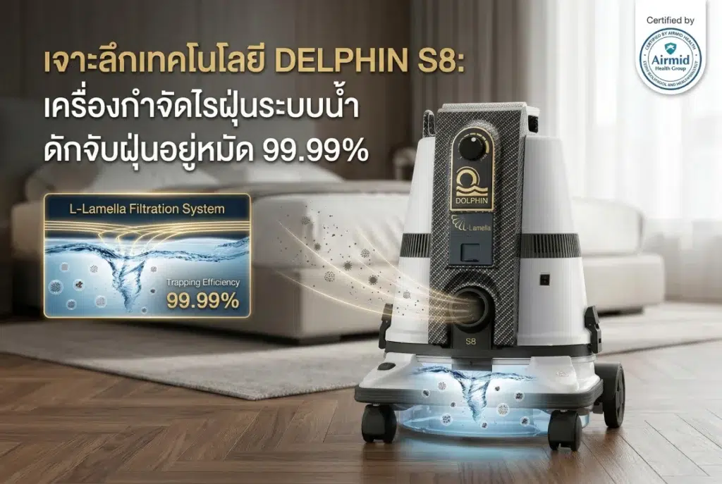 เครื่องกำจัดไรฝุ่นระบบน้ำ