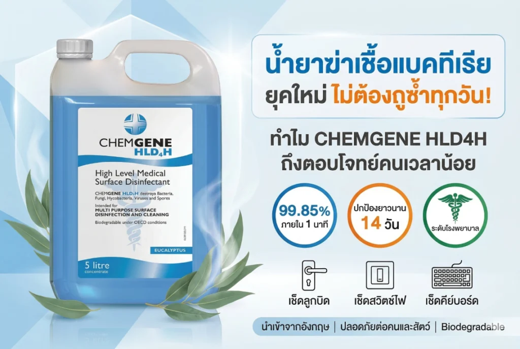 น้ำยาฆ่าเชื้อแบคทีเรีย