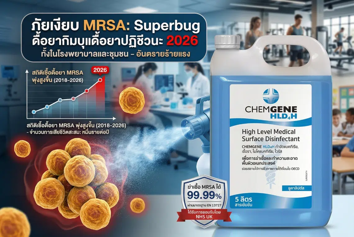 MRSA เชื้อดื้อยาปฏิชีวนะ