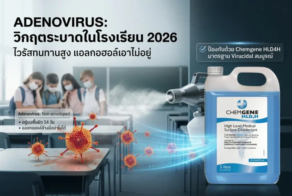 Adenovirus ระบาดในโรงเรียน