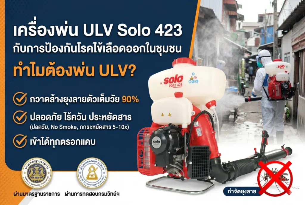 เครื่องพ่น ULV Solo 423