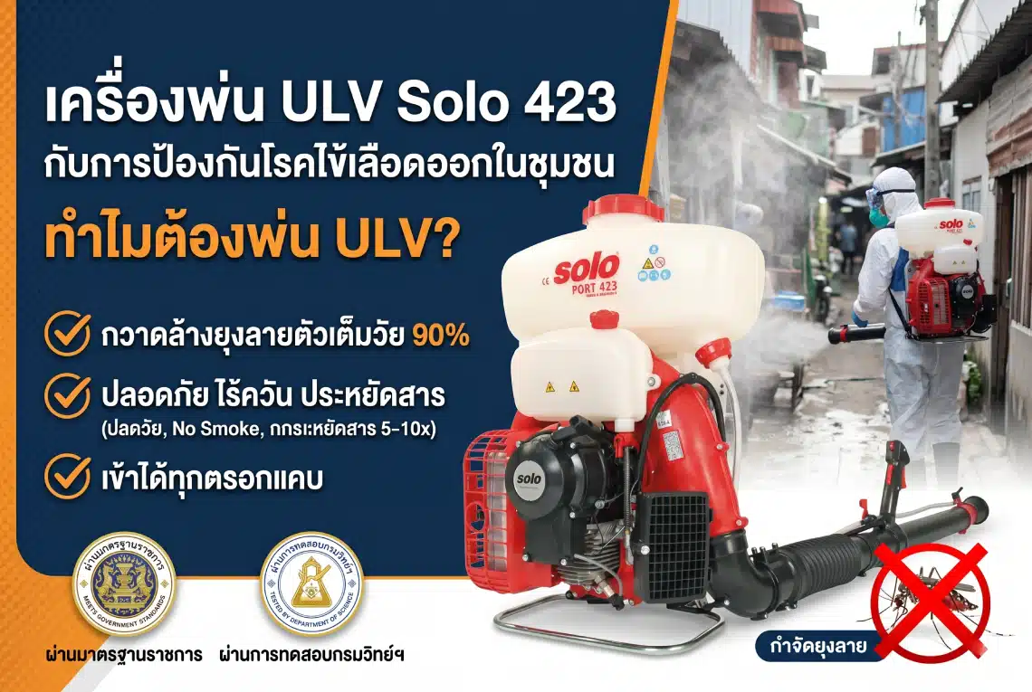 เครื่องพ่น ULV Solo 423