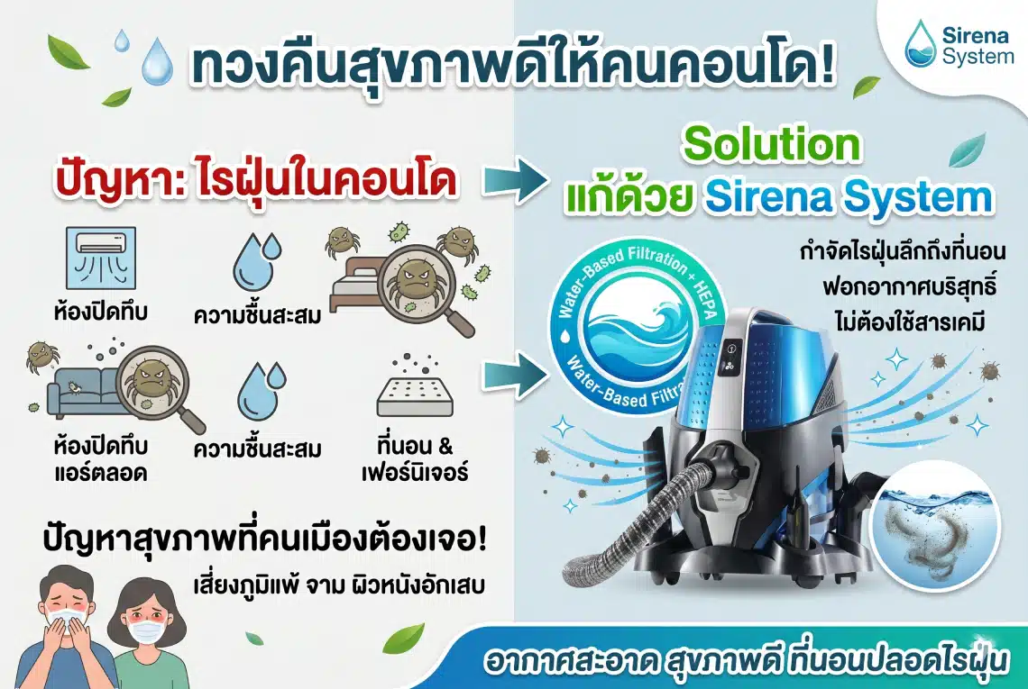 ไรฝุ่นในคอนโด