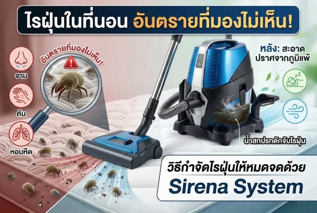 ไรฝุ่นในที่นอน