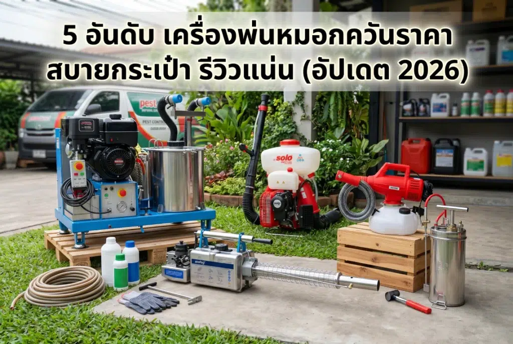 เครื่องพ่นหมอกควันราคา