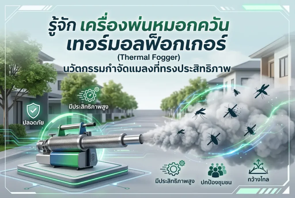 เครื่องพ่นหมอกควัน เทอร์มอลฟ็อกเกอร์