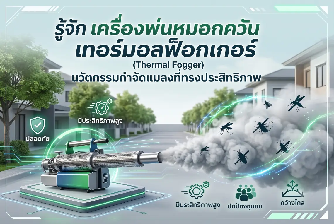 เครื่องพ่นหมอกควัน เทอร์มอลฟ็อกเกอร์