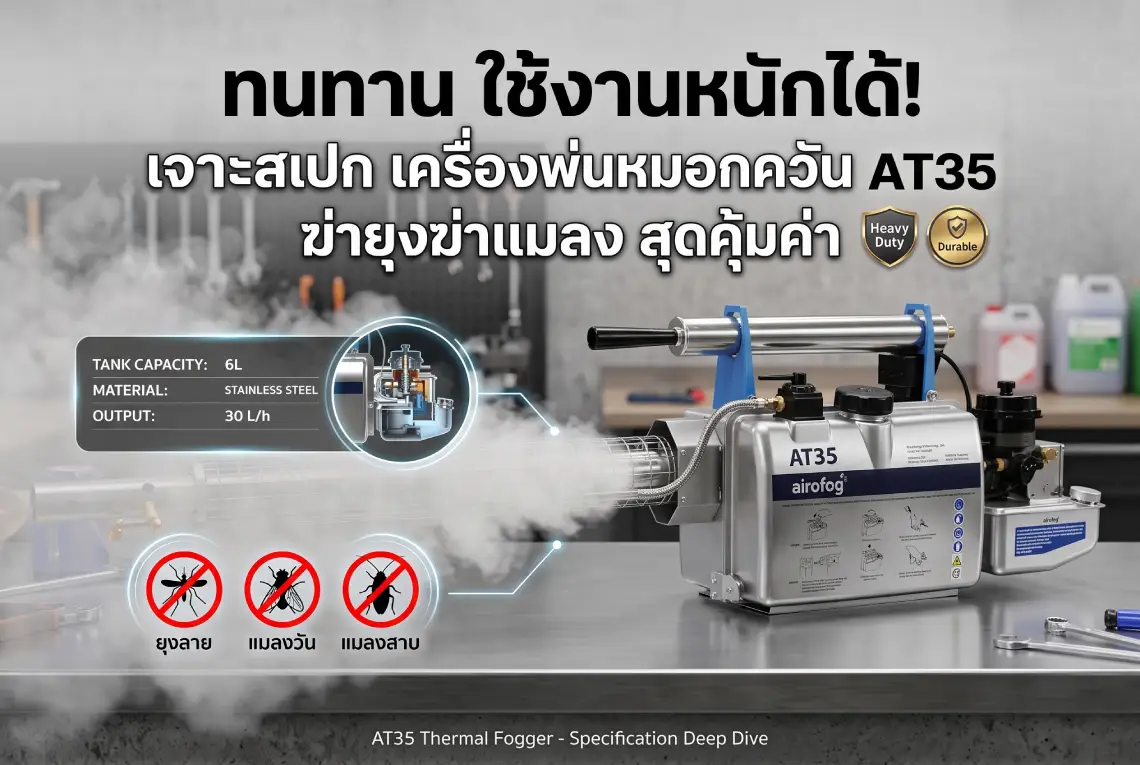 เครื่องพ่นหมอกควัน ฆ่ายุงฆ่าแมลง