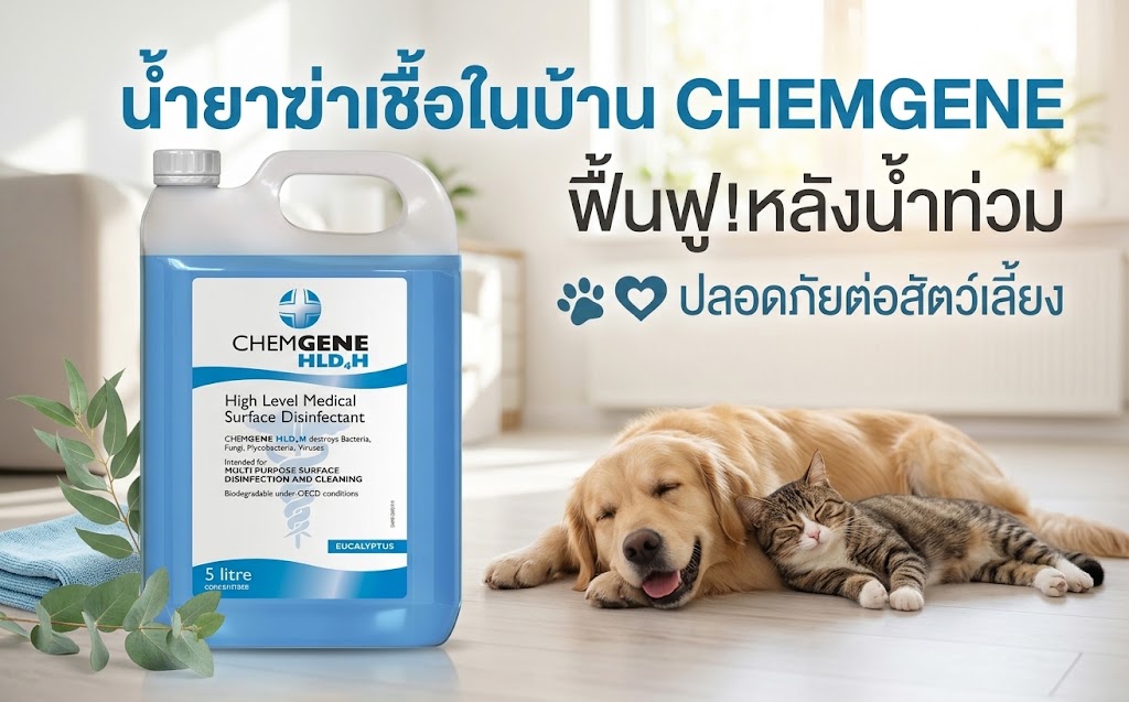 น้ำยาฆ่าเชื้อในบ้าน